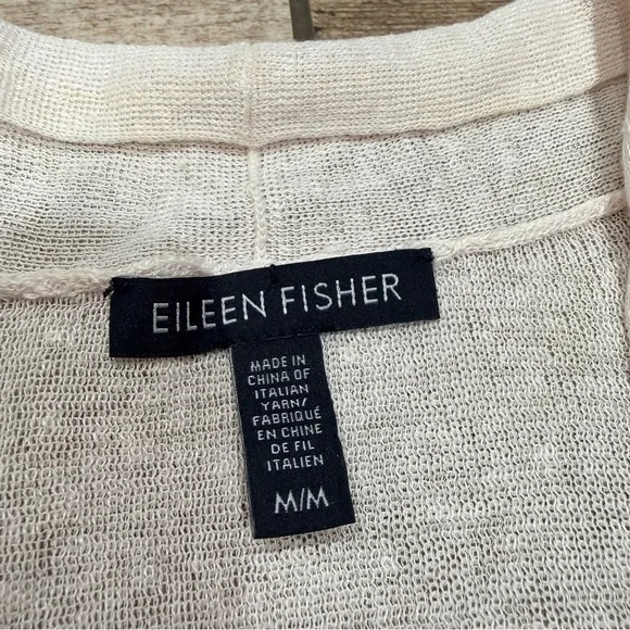 Eileen Fisher | Long Hemp Cardigan - Picture 3 of 6